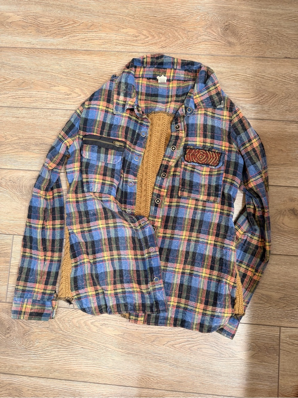gimmicks by BKE Multicolor Plaid Button-Down Shirt 0073